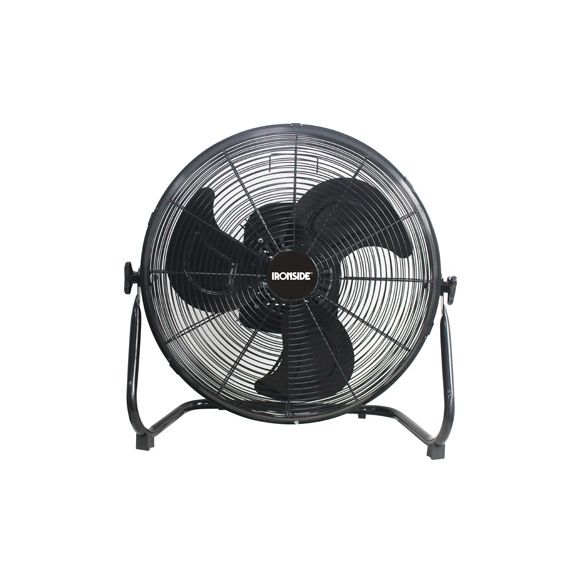 VENTILADOR DE SUELO INDUSTRIAL Ø 45 CM 70 WT OSCILANTE INTERNO NEGRO IRONSIDE