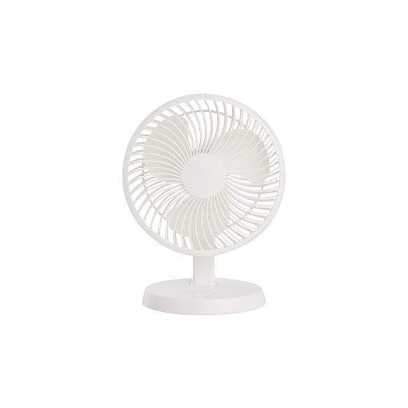 VENTILADOR SOBREMESA 5 WT - Ø 17 CM - BLANCO CON USB NON