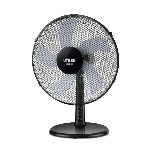 VENTILADOR SOBREMESA 50 WT MALMÖ Ø 40 CM 5 ASPAS OSCILANTE UFESA