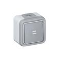 PULSADOR LUMINOSO EXTER. 8,4X5,7X8CM PLEXO 55 EMPOTRAR IP 55