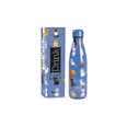 BOTELLA INOX TERMO 7 X 7 X 26,5CM 500 ML- BLUE CATS