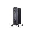 RADIADOR ECOLOGICO NEGRO 7 ELEMENTOS 1000 W