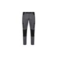 PANTALON STRETCH 240 GR SOLID MATCH GRIS / NEGRO TALLA 40