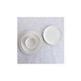 PLATO PORCELANA BLANCA FOSIL LLANO - 26 CM