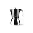 CAFETERA ACERO + ALUMINIO INDUCCION ELBA 12 TAZAS NEGRA