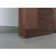 BURLETE BAJO PUERTA ADHESIVO PVC 40 MM X 1 M MARRON