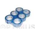 CINTA EMBALAR POLIPROPILENO GAMA AZUL ADHESIVO BASE AGUA 132 MT X 48 MM TRANSPARENTE MIARCO