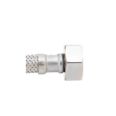 CONEXION FLEXIBLE ACERO INOX MACHO 1/2" - HEMBRA 1/2" 25 CM