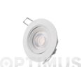 DOWNLIGHT LED DE EMPOTRAR Ø 7,4 CM 380 LM BLANCO 5 WT 3200K CALIDA EDM