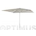 PARASOL  ALUMINIO BLANCO 3 X 2 TUBO 48