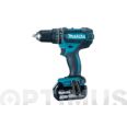 TALADRO PERCUTOR + 2 BATERIAS LI + MALETIN  DHP482RME  MAKITA -X-