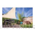 TOLDO VELA SOMBREO IMPERMEABLE CUADRADO  5.5 X 5.5 MT COLOR CRUDO BOXPLUS